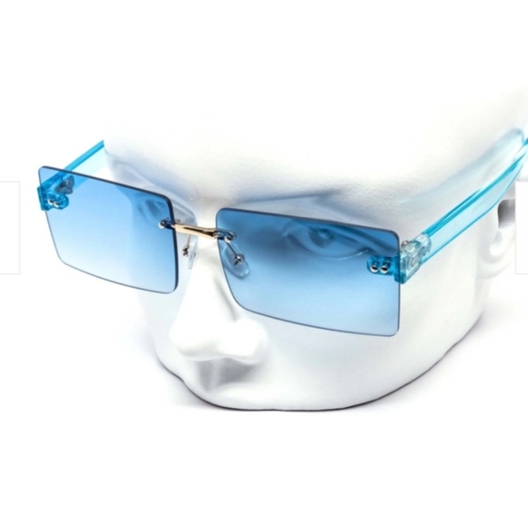 Other - Rimless Sunglasses. Crystal Color Gradient.